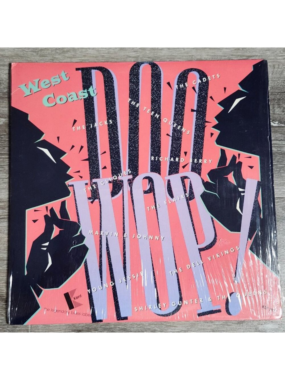 West Coast Doo Wop Vinyl Record Album 1987 Various Artists Kent Label KLP 2029